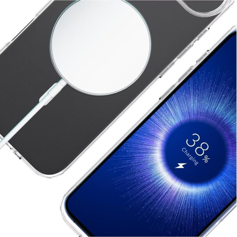 Husa iPhone 17 Air 3mk Armor MagCase, transparenta