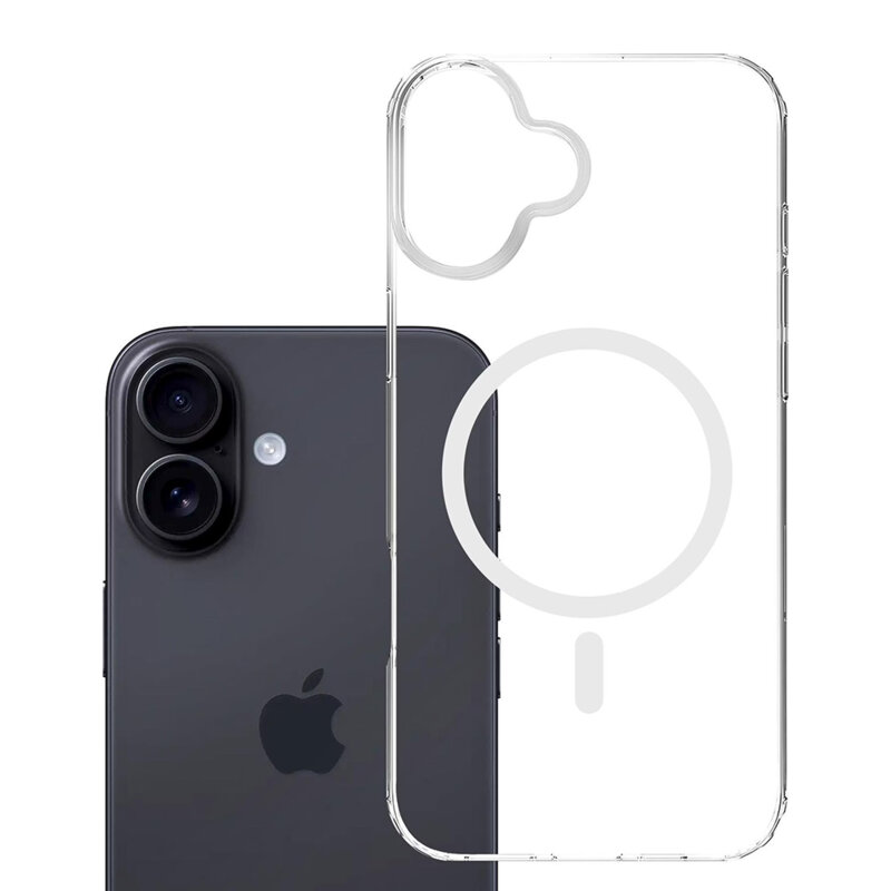 Husa iPhone 17 3mk Armor MagCase, transparenta