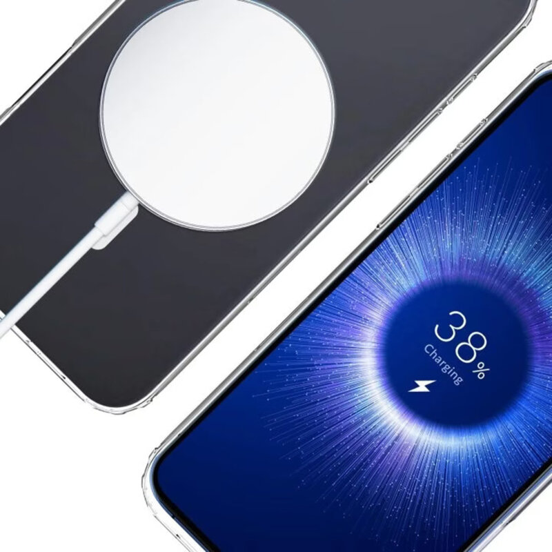 Husa iPhone 17 3mk Armor MagCase, transparenta