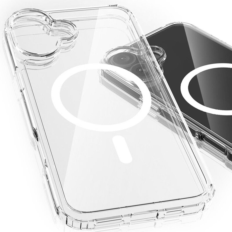Husa iPhone 17 3mk Armor MagCase, transparenta