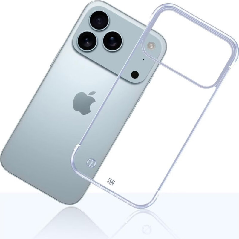 Husa iPhone 17 Pro Max 3mk Just20g Clear Case, Transparent