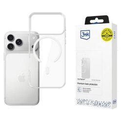 Husa iPhone 17 Pro 3mk Clear MagCase, Transparent