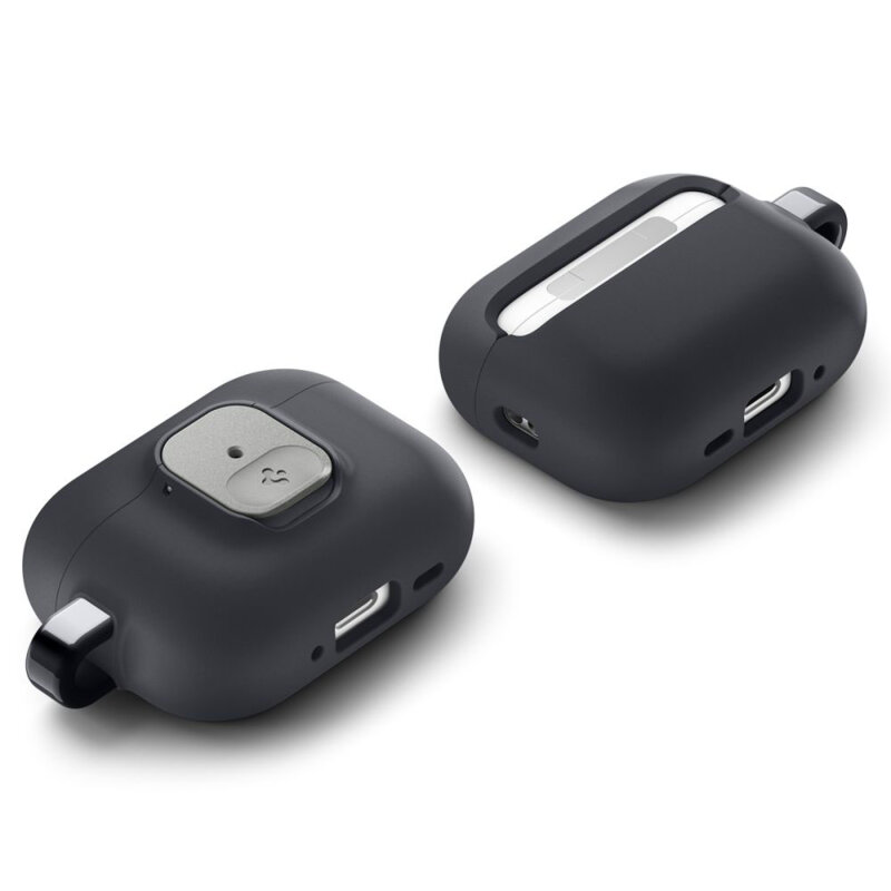 Husa Apple AirPods Pro 3 Spigen Nano Pop, holder, negru