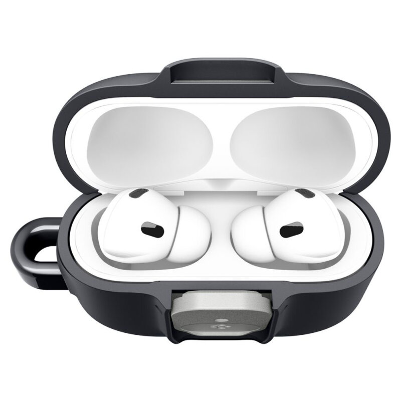 Husa Apple AirPods Pro 3 Spigen Nano Pop, holder, negru