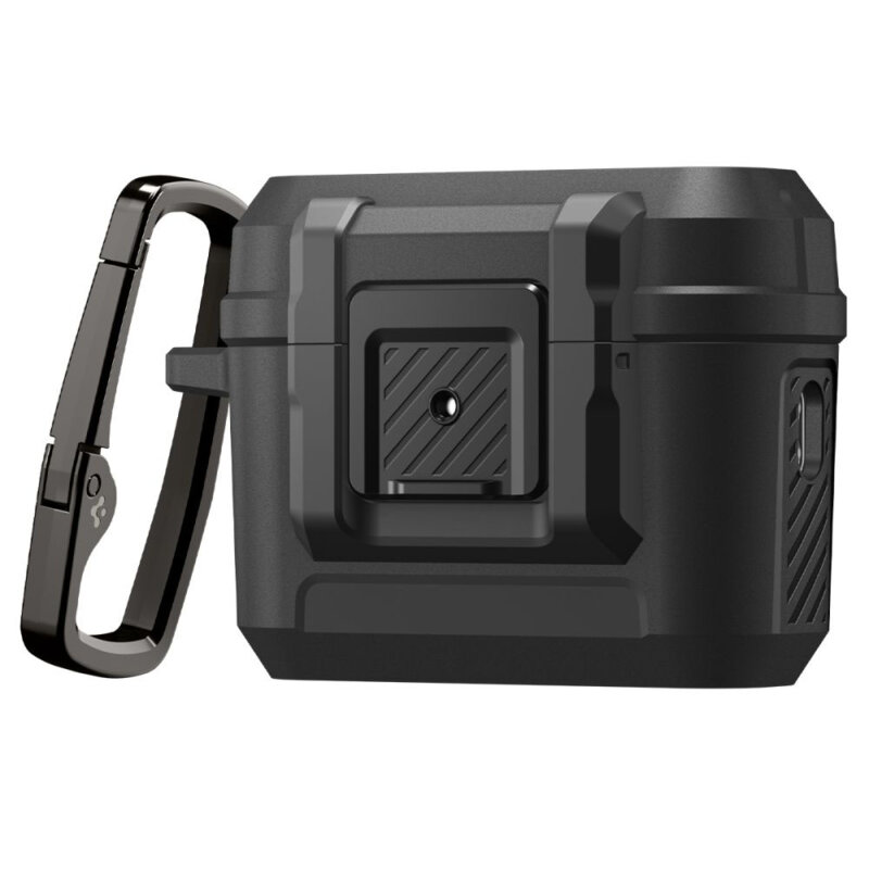 Apple AirPods Pro 3 Spigen Lock Fit, negru mat