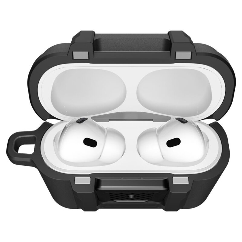 Apple AirPods Pro 3 Spigen Lock Fit, negru mat