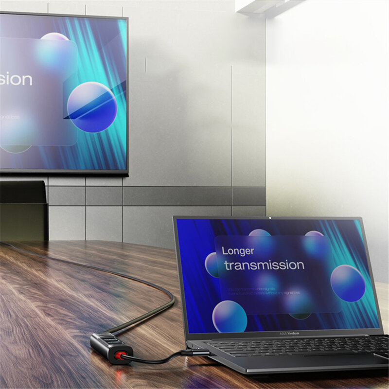 Hub Type-C la USB, USB-C, DP, PD100W, 4K, 5in1 Yesido, HB23