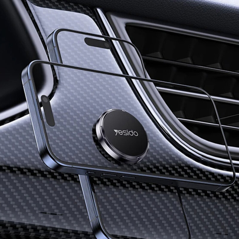 Mini suport auto magnetic pentru bord/consola Yesido C211