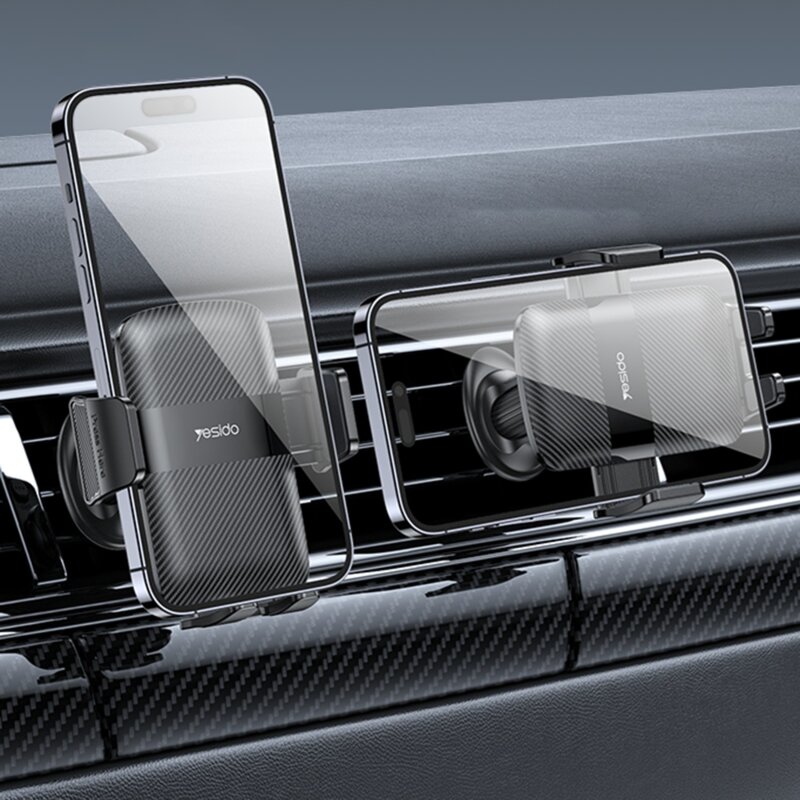 Suport auto pentru telefon cu ajustare automata Yesido C251