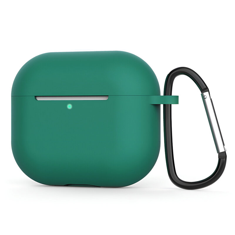 Husa AirPods 4 Techsuit Silicone Case, verde