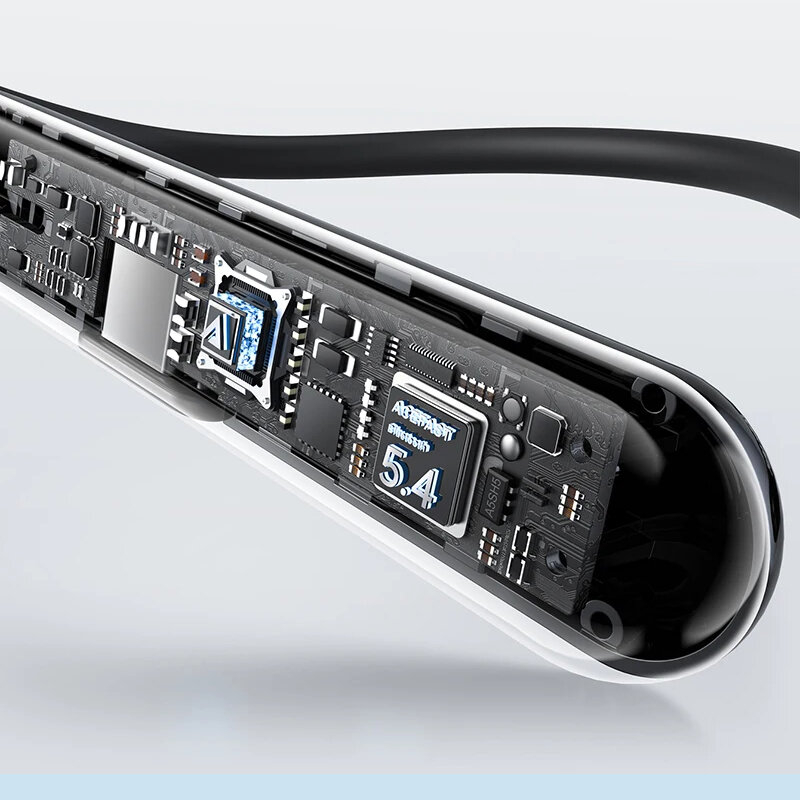 Casti Bluetooth sport cu display LED Acefast N5, 200mAh, IPX4