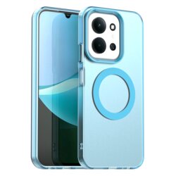 Husa Xiaomi Redmi 15C 4G Techsuit CandyCase MagSafe, albastru