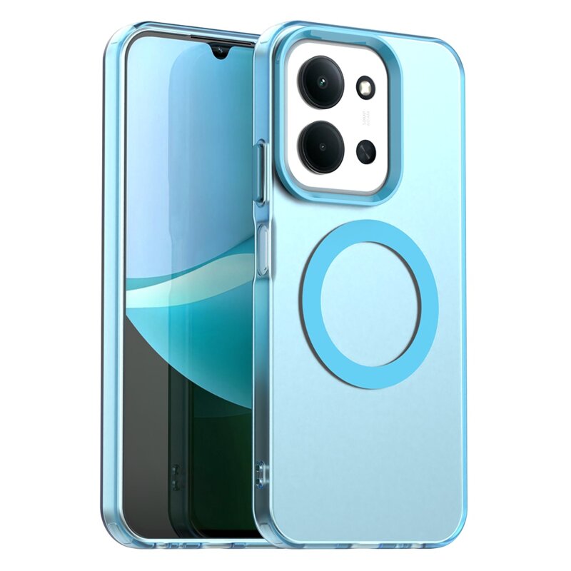 Husa Xiaomi Poco C85 4G Techsuit CandyCase MagSafe, albastru