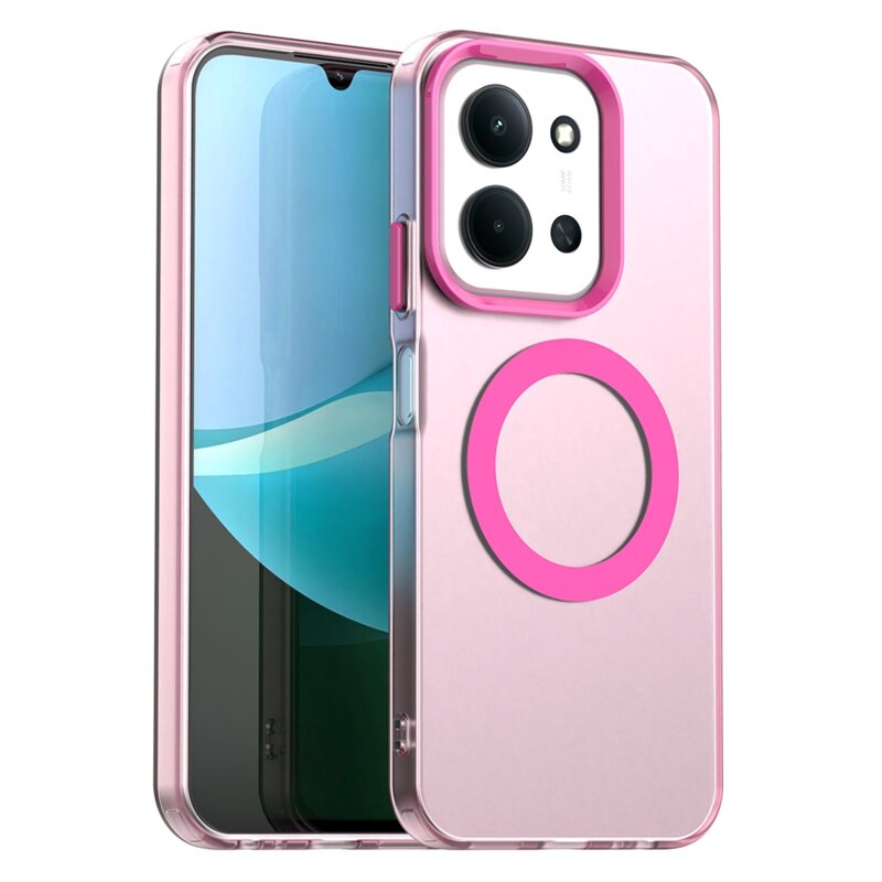 Husa Xiaomi Redmi 15C 4G Techsuit CandyCase MagSafe, roz