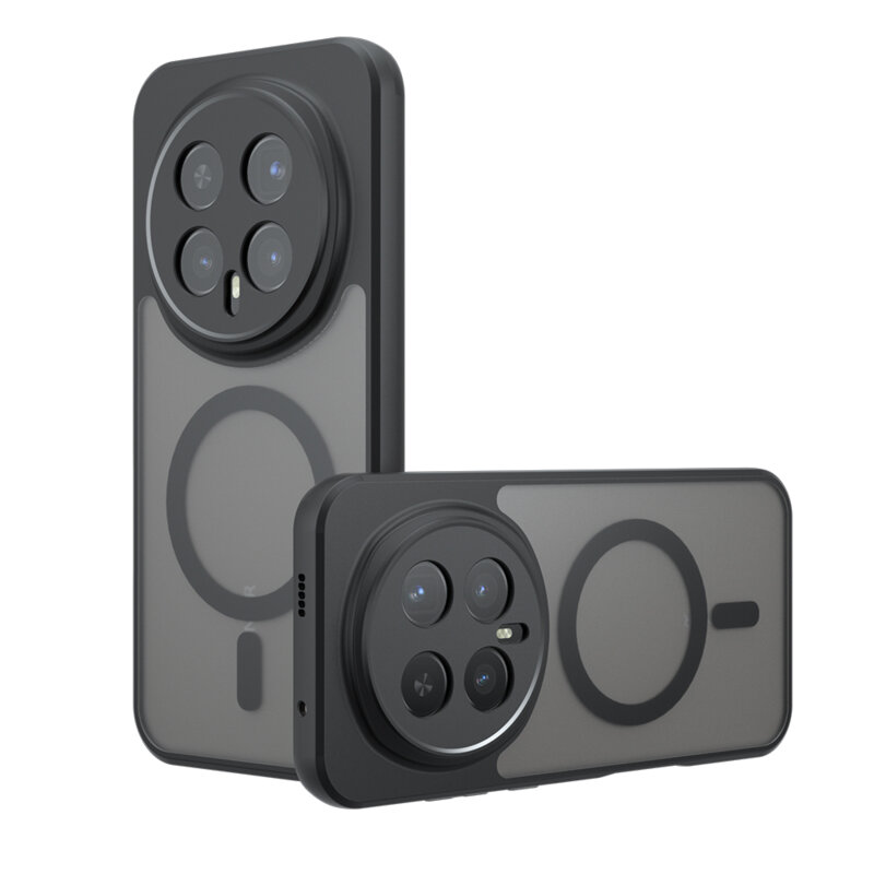 Husa Honor Magic8 Pro Techsuit PureFrost MagSafe, negru frost