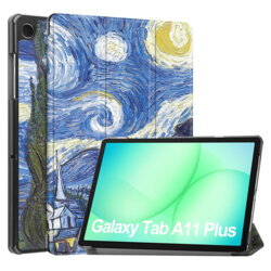 Husa Samsung Galaxy Tab A11 Plus Techsuit FoldPro, Starry Night