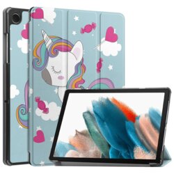 Husa Samsung Galaxy Tab A9 Plus Techsuit FoldPro, Unicorn