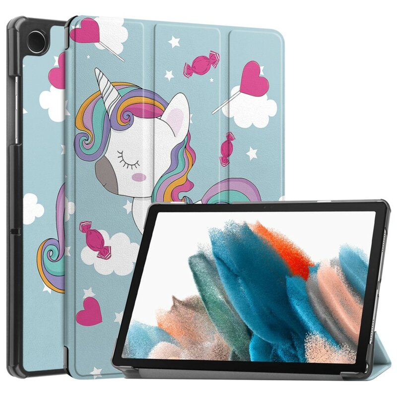 Husa Samsung Galaxy Tab A9 Plus Techsuit FoldPro, Unicorn