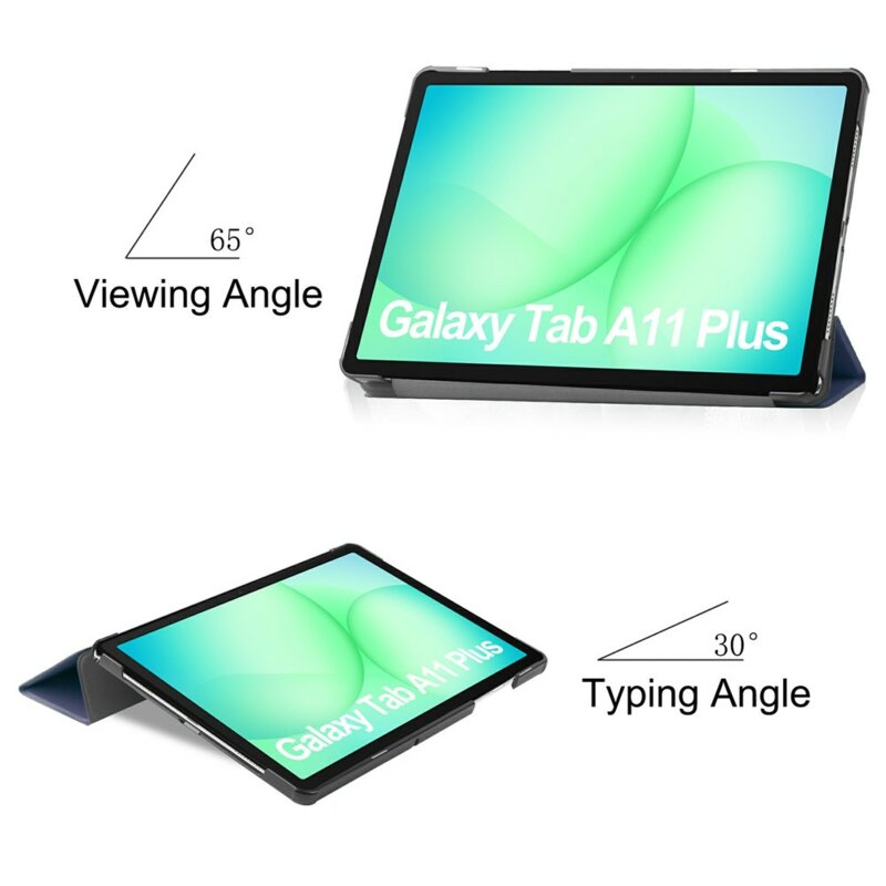 Husa Samsung Galaxy Tab A11 Plus Techsuit FoldPro, albastru