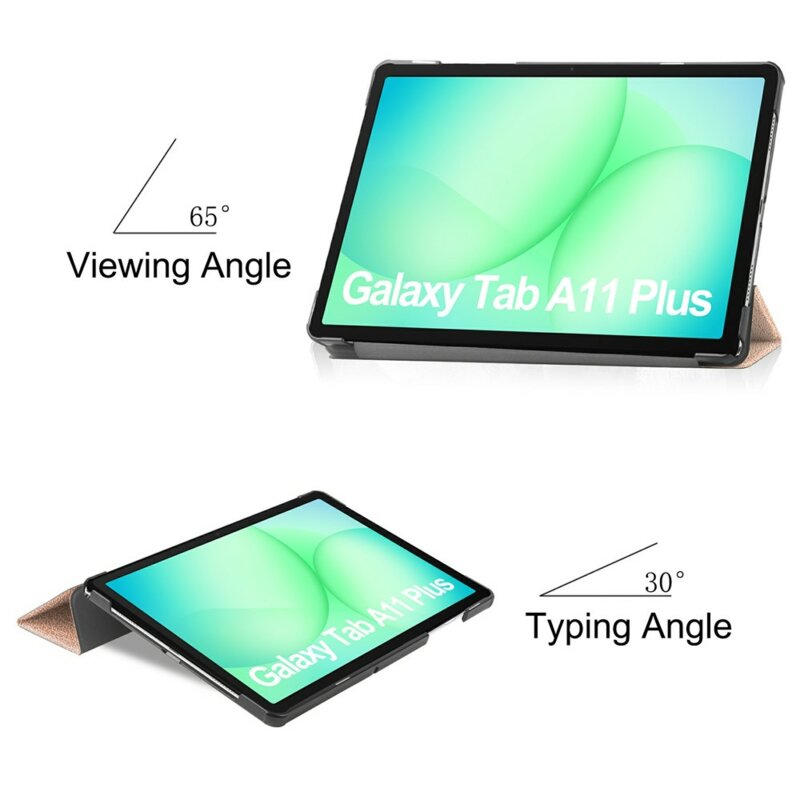 Husa Samsung Galaxy Tab A11 Plus Techsuit FoldPro, roz