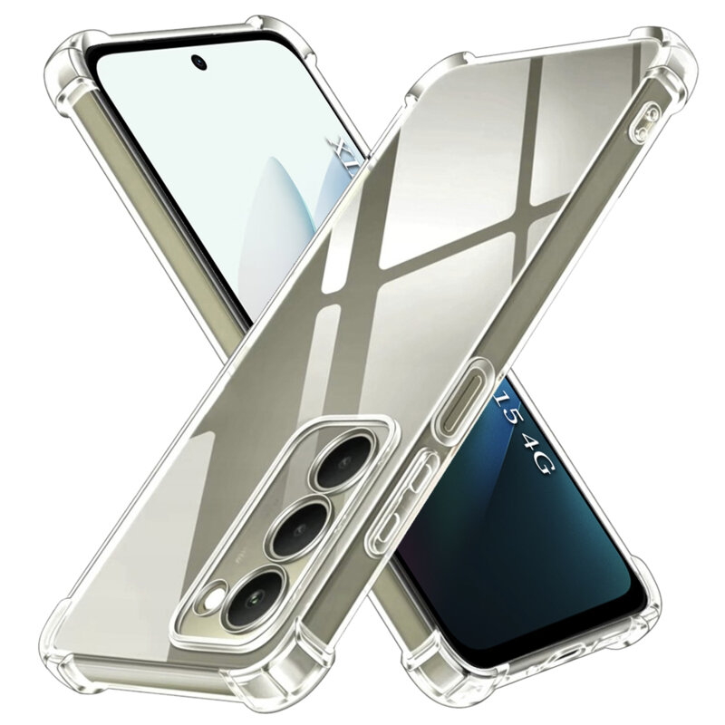 Husa Xiaomi Redmi 15 4G Techsuit Shockproof Clear Silicone, transparenta
