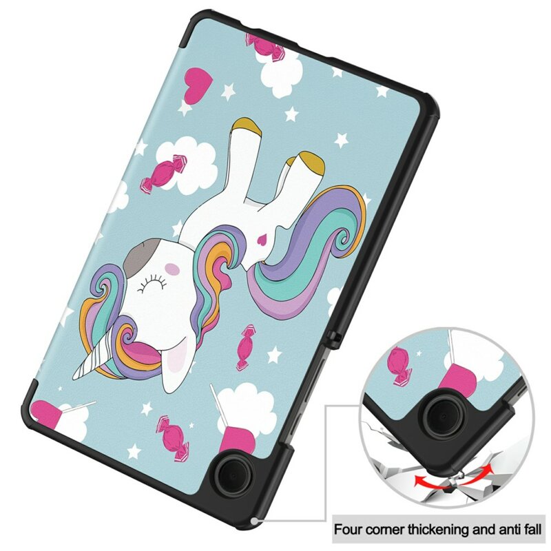 Husa Samsung Galaxy Tab A11 Techsuit FoldPro, Unicorn