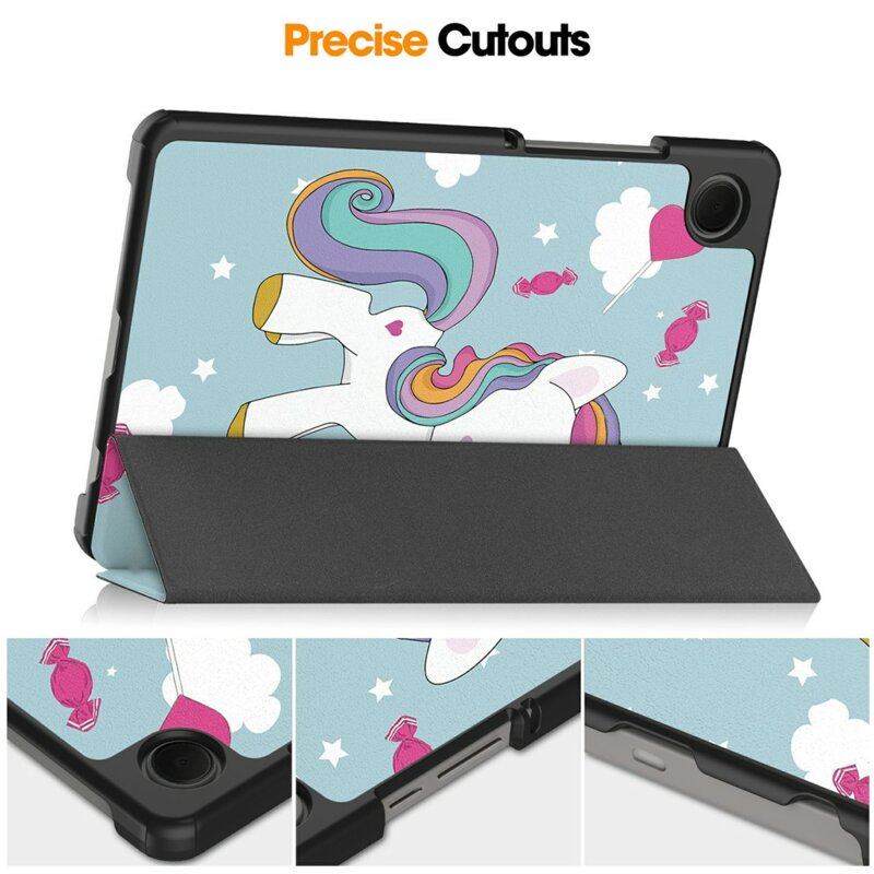 Husa Samsung Galaxy Tab A11 Techsuit FoldPro, Unicorn