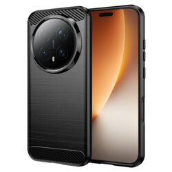 Husa Honor Magic8 Pro Techsuit Carbon Silicone, negru