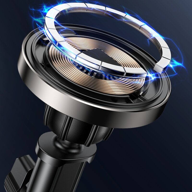 Suport auto cu incarcare wireless QI2.0 15W Yesido DS30, negru