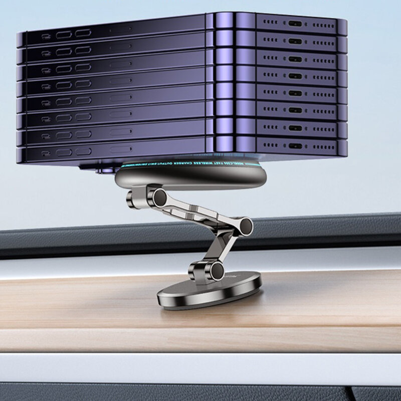 Suport auto magnetic pentru bord, 15W Yesido C306