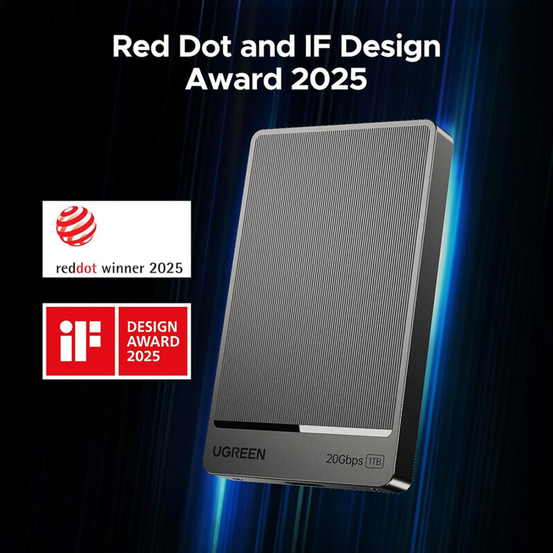 SSD extern 1TB, 20Gbps, Gen2x2, portabil Ugreen, 35270