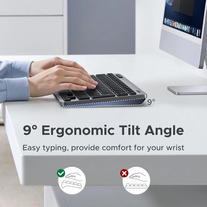 Mini tastatura wireless Bluetooth 5.3 Ugreen, 75049, negru