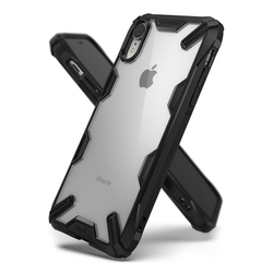 Husa Apple iPhone XR Ringke Fusion X - Black