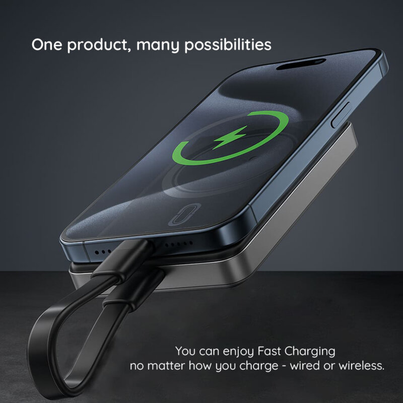 Power bank MagSafe 10000mAh, PD20W Acefast M12-10000