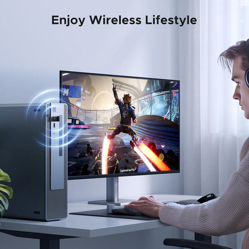 Adaptor USB, Bluetooth 6.0, Windows 11 Ugreen, negru, 75073