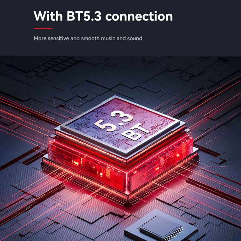 Casti wireless open-ear Yesido YSP13, LED, 600mAh, negru