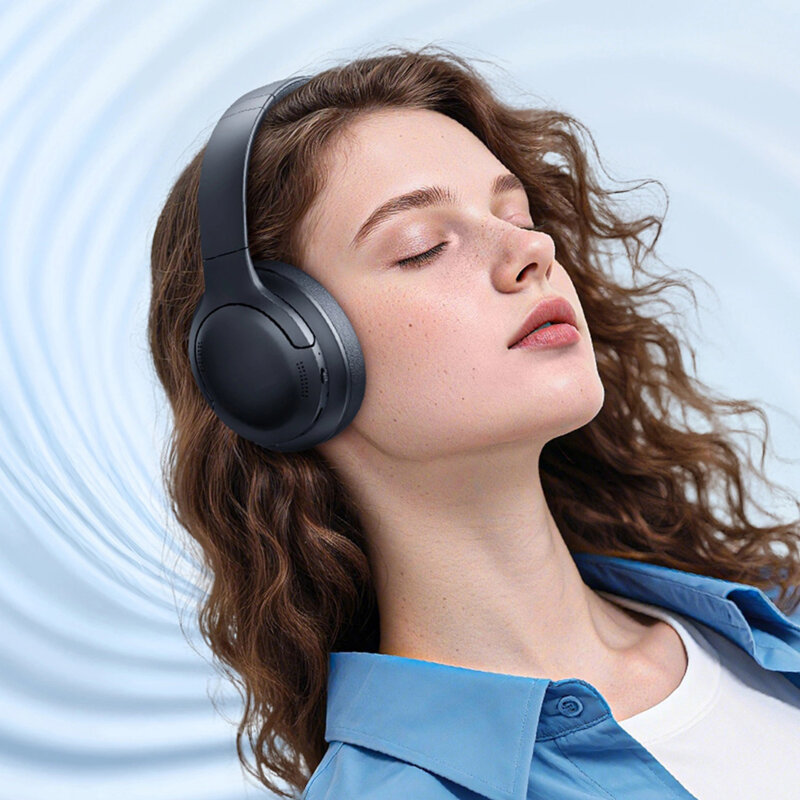 Casti on-ear wireless, BT6.0, Baseus BH1 Lite, negru, A0203C00