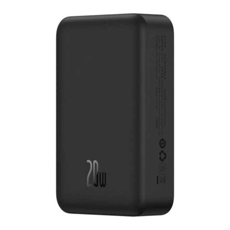 Mini baterie externa 20.000mAh, Baseus EnerFill FM41, negru, E0027U00