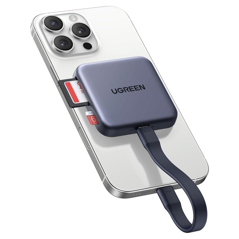 Cititor de carduri magnetic Type-C, SD/TF, 100W Ugreen, 65095