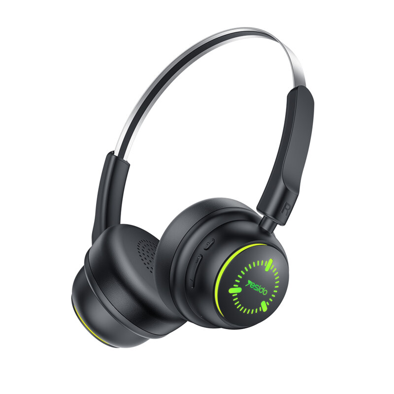 Casti pentru copii over-ear Bluetooth Yesido EP15, 300mAh, negru