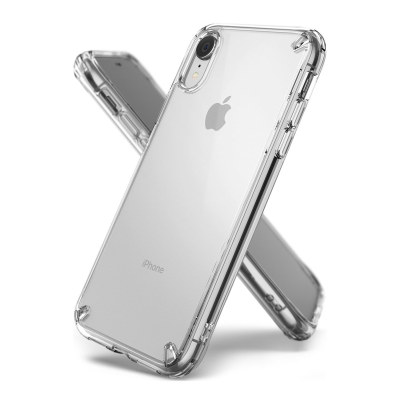 Husa iPhone XR Ringke Fusion, transparenta