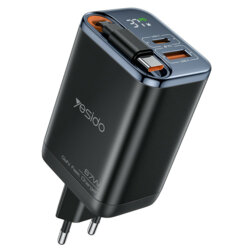 Incarcator USB, Type-C Fast Charge Yesido, 67W, YC100, negru