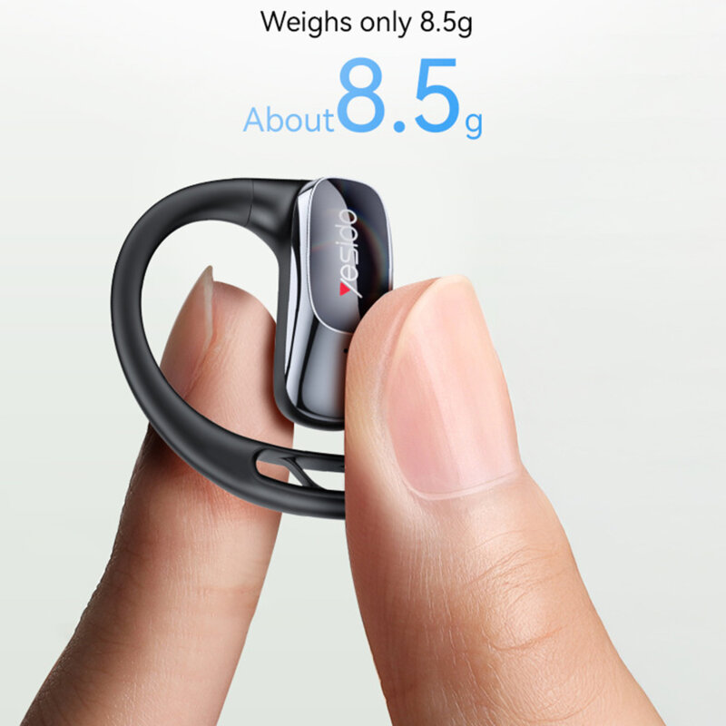 Casti Bluetooth open-ear Yesido YSP24, Type-C, 400mAh, negru