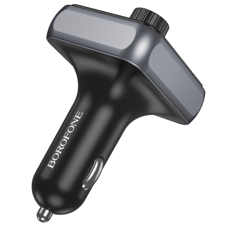 Modulator auto FM, incarcator masina Borofone Ascenso, BC50