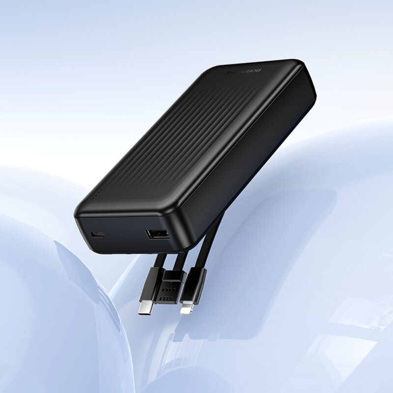 Baterie externa telefon 20000mAh Borofone BJ79A, negru