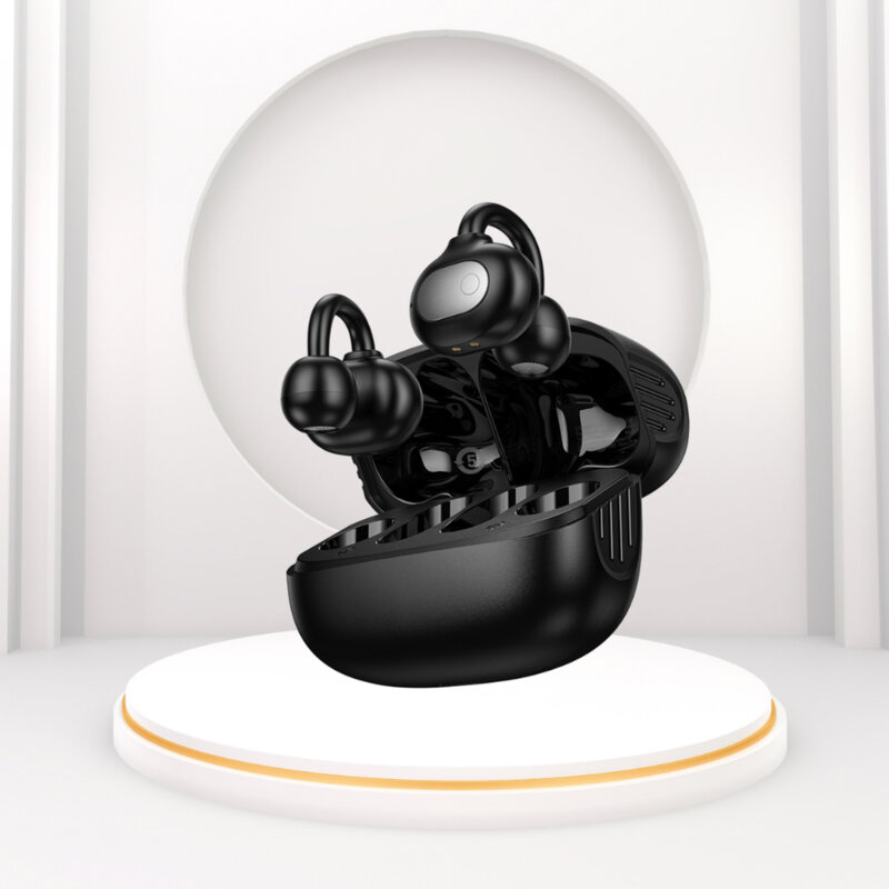 Casti True Wireless, BT5.4, Borofone Joy, FQ14, negru