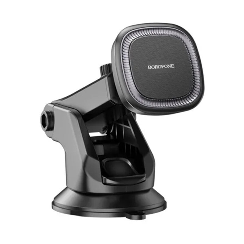 Suport telefon magnetic pentru bord/parbriz Borofone Ice BH97, negru