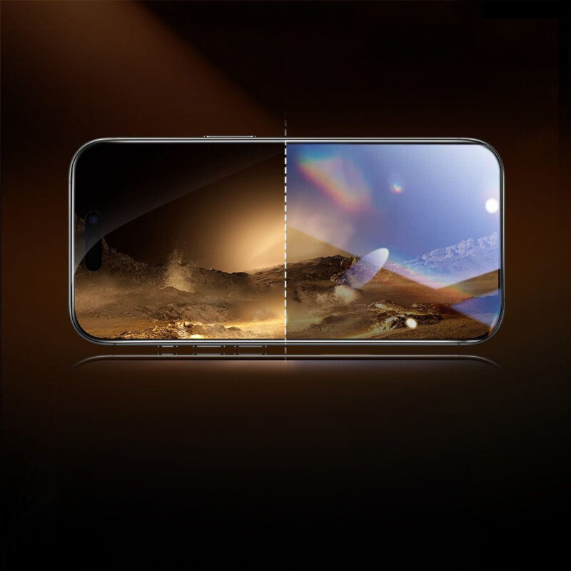 Folie sticla iPhone 17 ESR Corning Gorilla Glass UltraFit™, negru