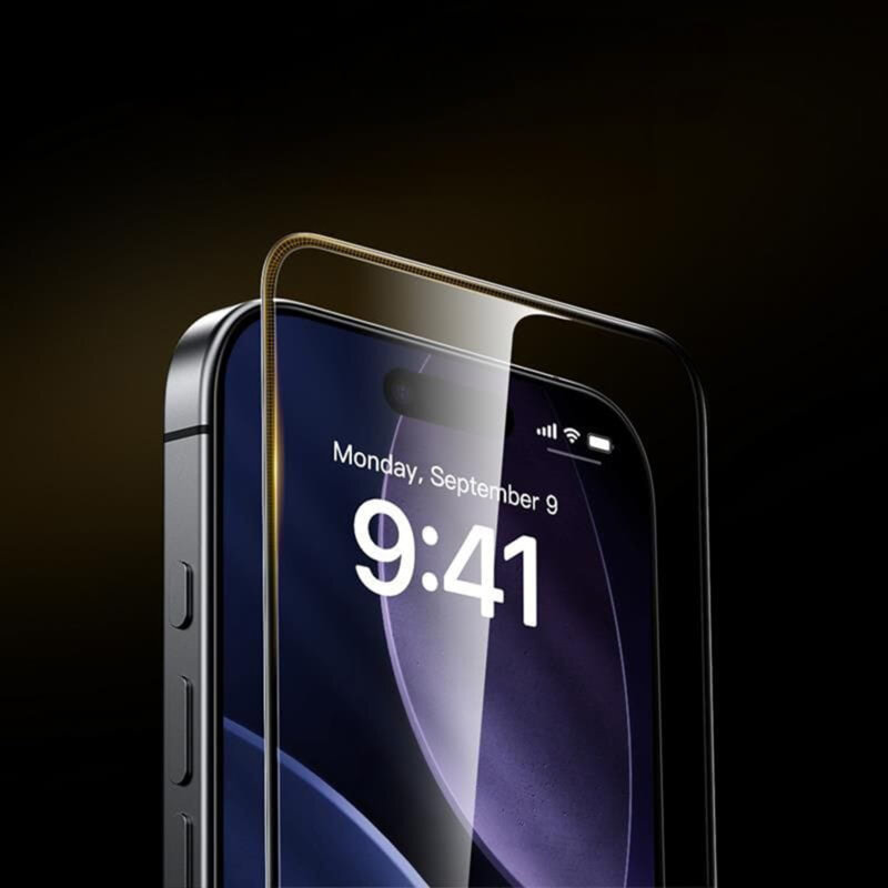 Folie sticla iPhone 17 ESR Corning Gorilla Glass UltraFit™, negru