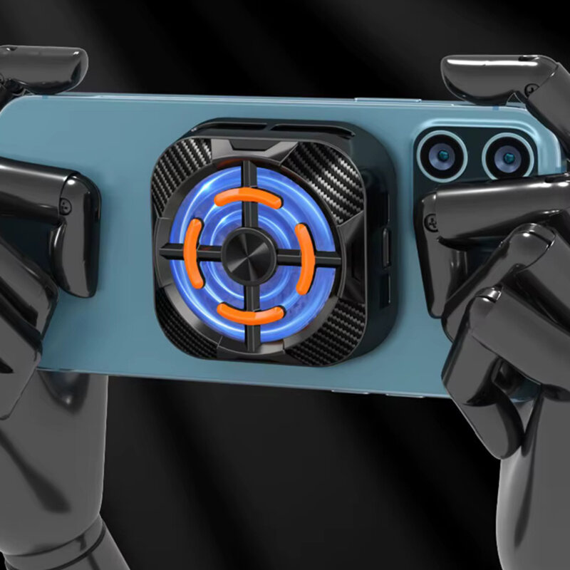 Cooler telefon magnetic cu lumini Borofone, negru, BG15